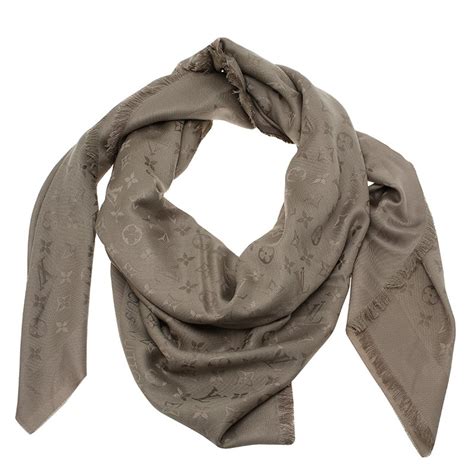 stola louis vuitton beige|louis vuitton shawls.